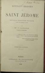 Lettres choisies de Saint Jerome