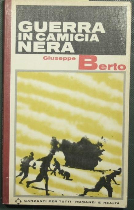 Guerra in camicia nera - Giuseppe Berto - copertina