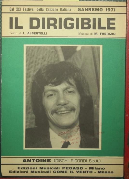 Il dirigibile - copertina