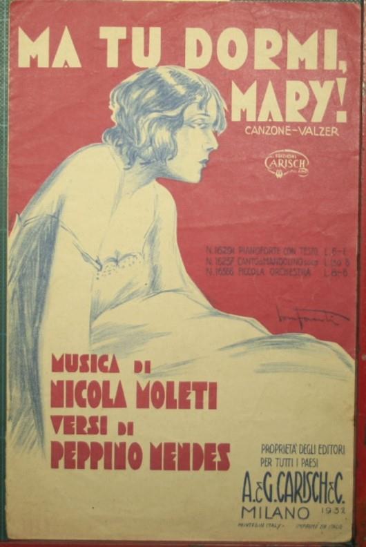 Ma tu dormi, Mary! - copertina