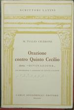 Orazione contro Quinto Cecilio detta 'Divinazione'