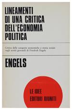 Lineamenti Di Una Critica Dell'Economia Politica [Nuovo]