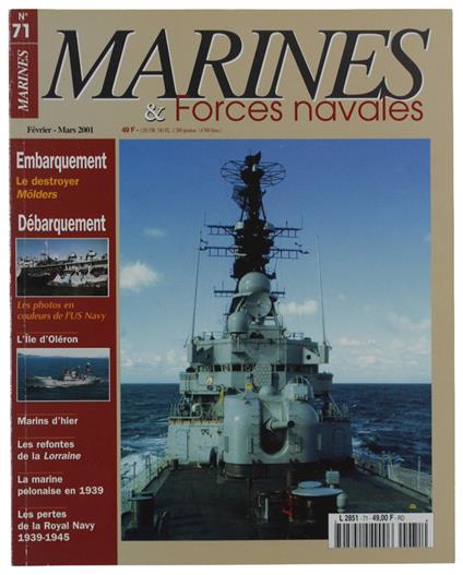 Marines & Forces Navales N. 71: Molders Us Navy Ile D'Oléron Lorraine - copertina