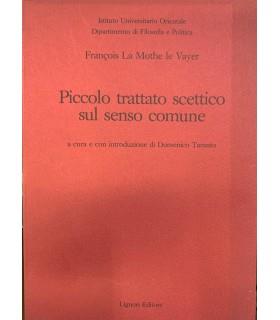 Piccolo tratato scettico sul senso comune - copertina