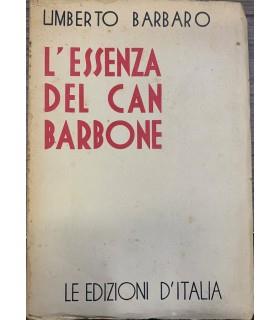 L' essenza del Can Barbone - Umberto Barbaro - copertina