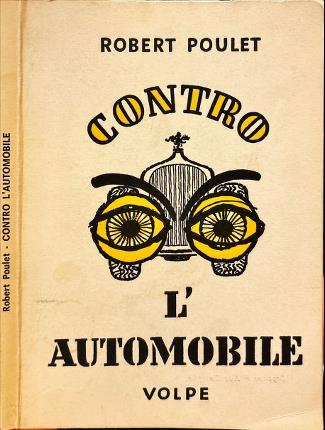 Contro l'automobile - Robert Poulet - copertina