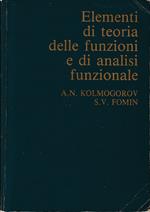 Elementi di teoria delle funzioni e di analisi funzionale