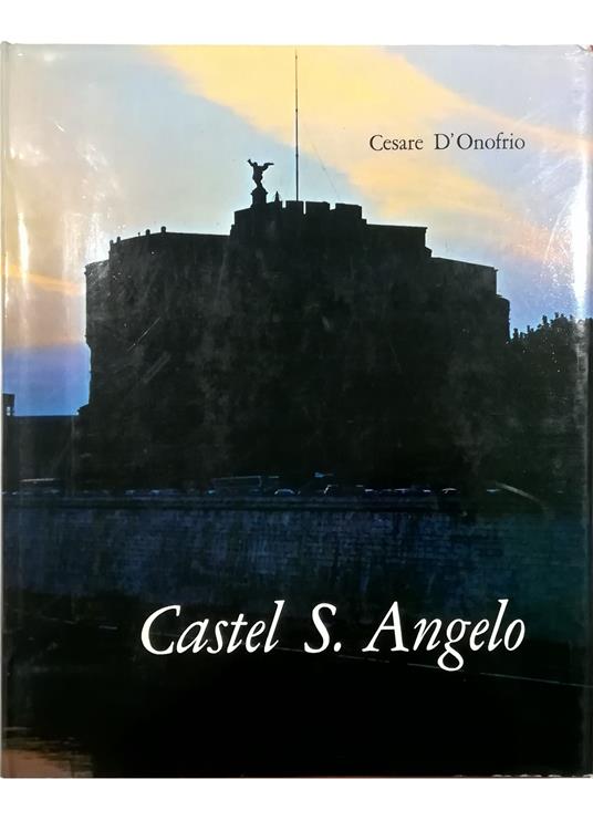 Castel S. Angelo - volume in cofanetto editoriale - Cesare D'Onofrio - copertina