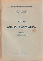 Lezioni di analisi matematica Vol. II