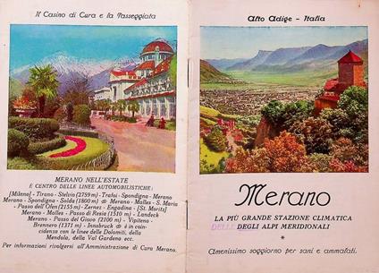 Merano, La più grande stazione climatica degli Alpi Meridionali, Alto Adige, italia - copertina