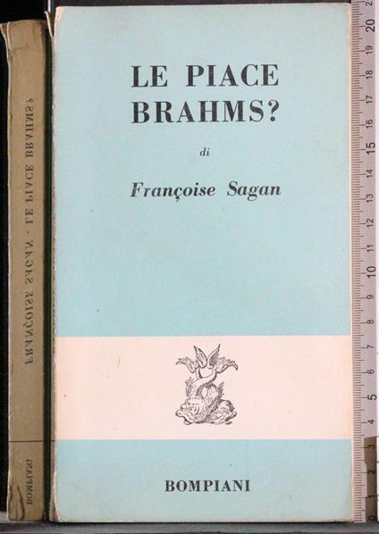 Le piace Brahms? - Françoise Sagan - copertina