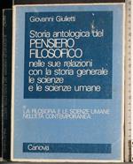 Storia antologica del Pensiero Filosofico. Vol III