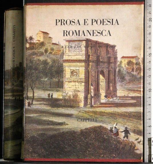 Prosa e poesia romaesca - Mario Escobar - copertina