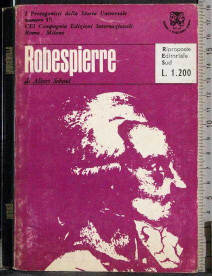 Robespierre. Danton - Albert Soboul - copertina