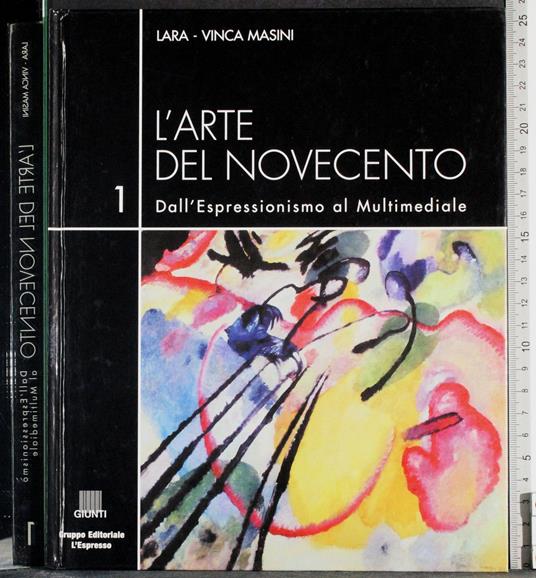 L' arte del Novecento Vol 1 - copertina