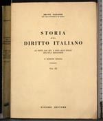 Storia del diritto italiano Vol 3