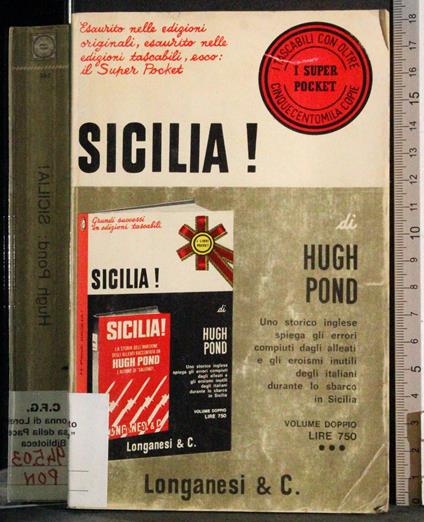 Sicilia! - Hugh Pond - copertina