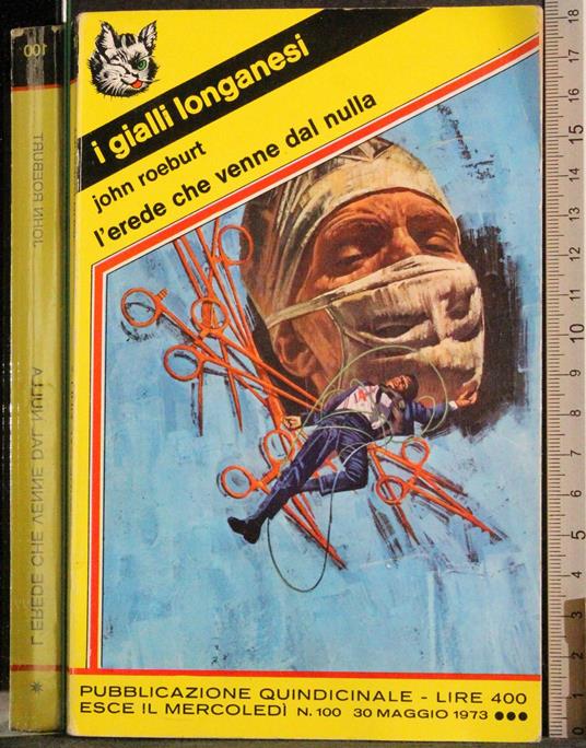 L' erede che venne dal nulla - John Roeburt - copertina