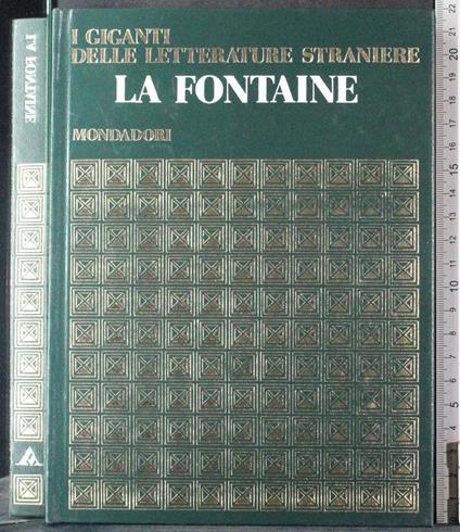 I giganti della letteratura straniera. La Fontaine - Collins - copertina