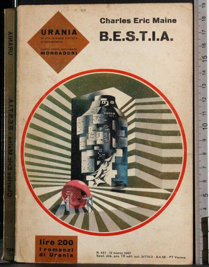 B.E.S.T.I.A - Charles Eric Maine - copertina