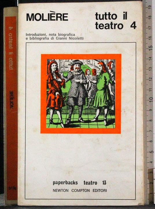 Tutto il teatro. Vol 4 - Molière - copertina