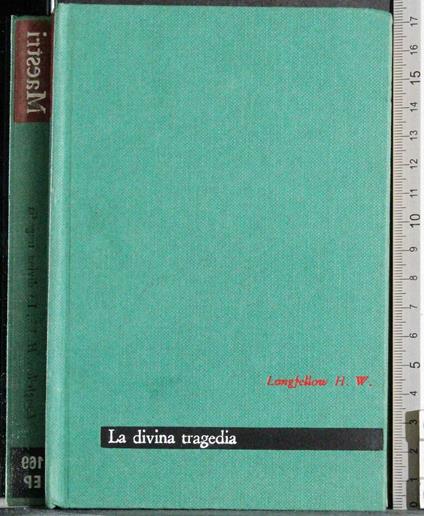 Maestri. La divina tragedia - Henry Wadsworth Longfellow - copertina