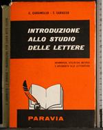 Introduzione allo studio delle lettere