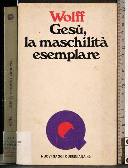 Gesù, la maschilità esemplare - Hanna Wolff - copertina