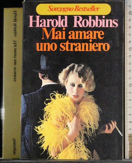 Mai amare uno straniero - Harold Robbins - copertina