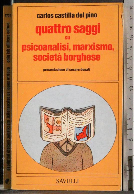 Quattro saggi. Psicoanalisi, marxismo, società borghese - copertina