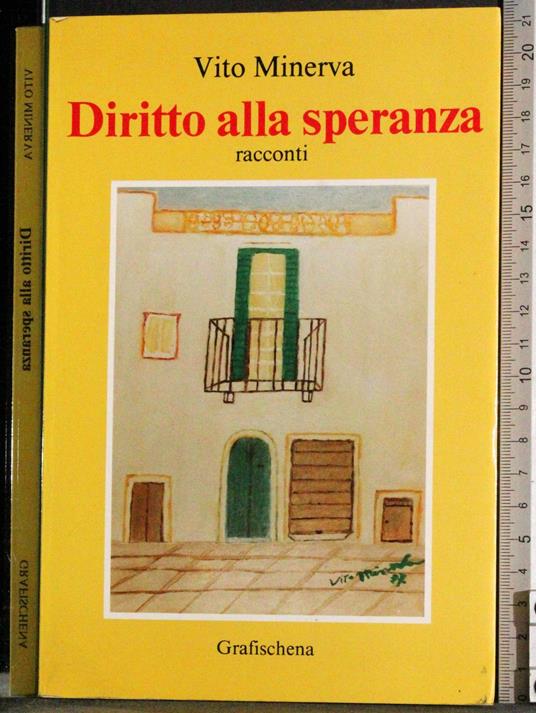 Diritto alla speranza racconti - copertina