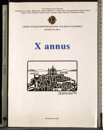 X annus - G. Valerio Catullo - copertina