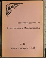 Bollettino pratico Agricoltura biodinamica n 26