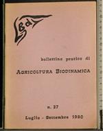 Bollettino pratico di agricoltura biodinamica N 27