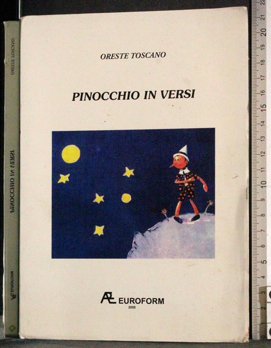 Pinocchio in versi - Oreste Toscano - copertina