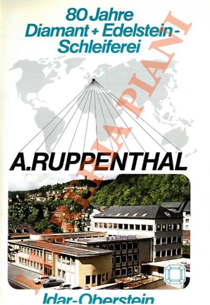 80 Jahre Diamant + Edelstein-Schleiferei A. Ruppental - copertina