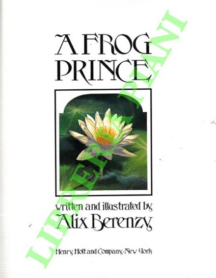 A Frog Prince - copertina