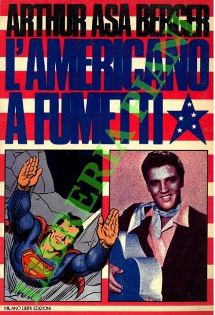 L' americano a fumetti - Arthur Asa Berger - copertina