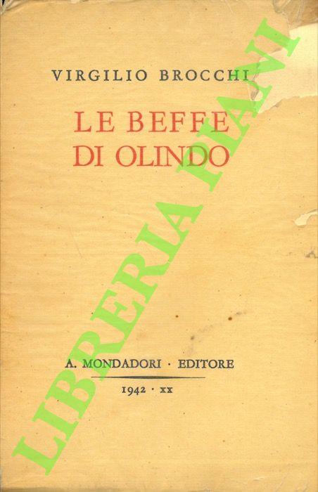 Le beffe di Olindo - Virgilio Brocchi - copertina