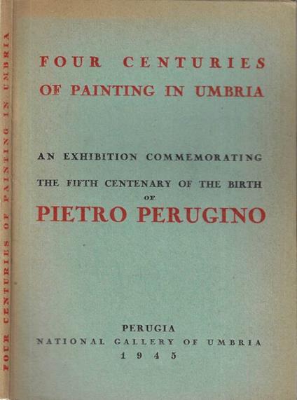 Four centuries of painting in Umbria - copertina