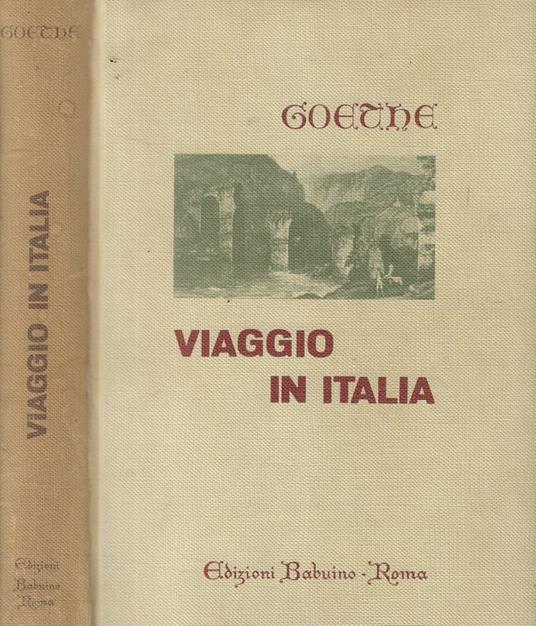 Viaggio in Italia - Johann Wolfgang Goethe - copertina