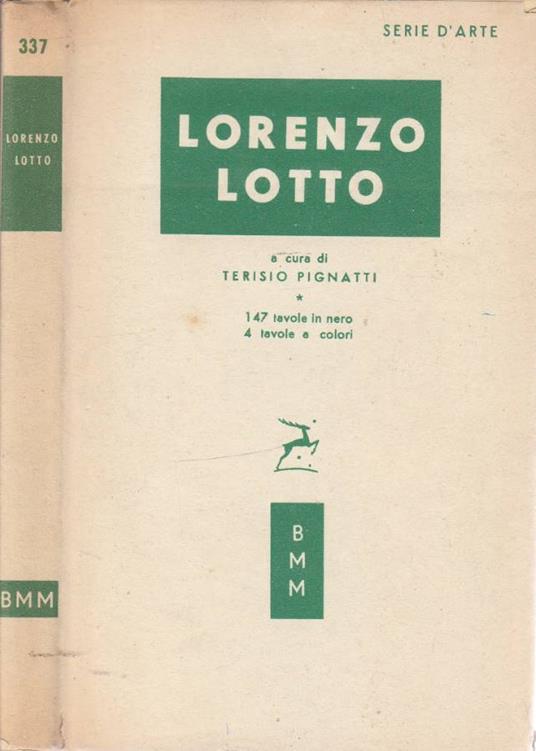 Lorenzo Lotto - Terisio Pignatti - copertina