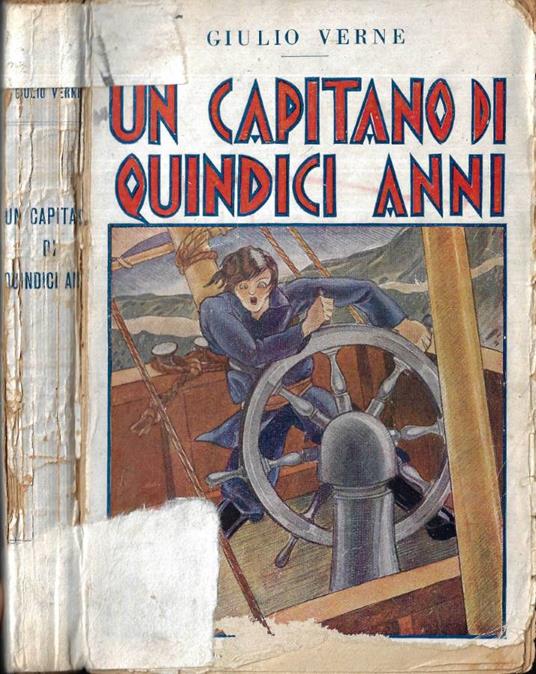 Un capitano di quindici anni - Jules Verne - copertina