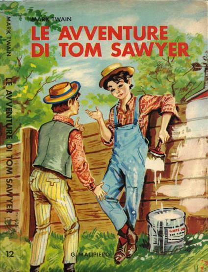 Le avventure di Tom Sawyer - Mark Twain - copertina