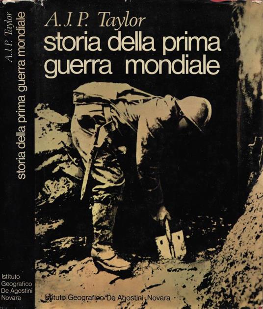 Storia della prima guerra mondiale - Alan J. Taylor - copertina