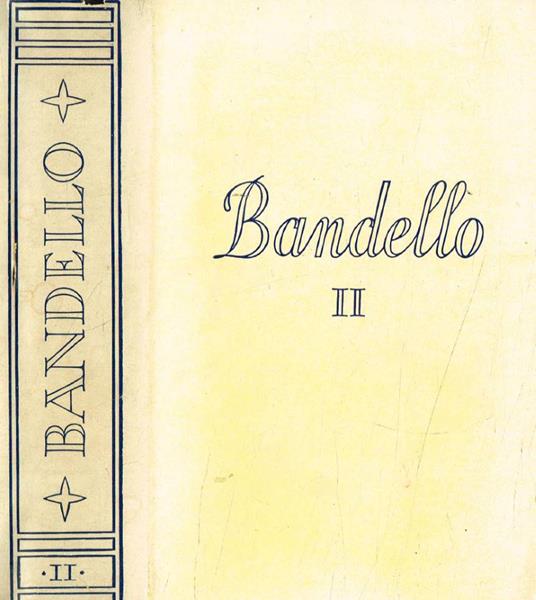 Tutte le opere di Matteo Bandello Vol.II - Matteo Bandello - copertina