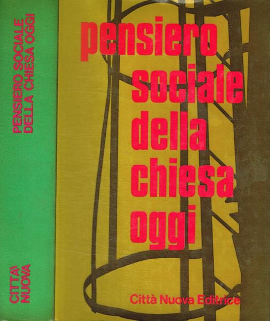 Pensiero sociale della Chiesa oggi - Igino Giordani - copertina