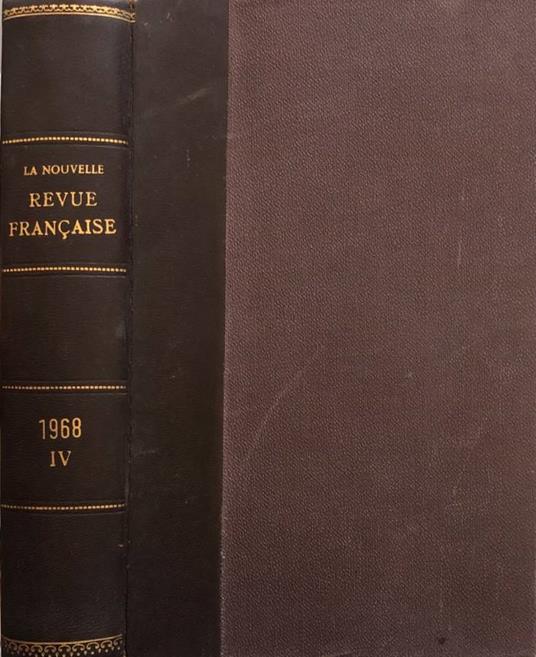 La nouvelle revue francaise anno XVI, n 190,191,192, 1968 - Jean Paulhan - copertina