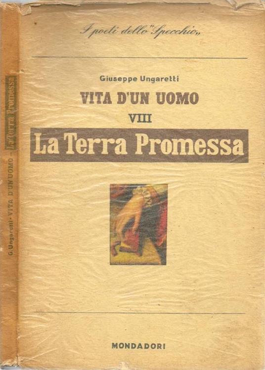 La Terra Promessa - Giuseppe Ungaretti - copertina