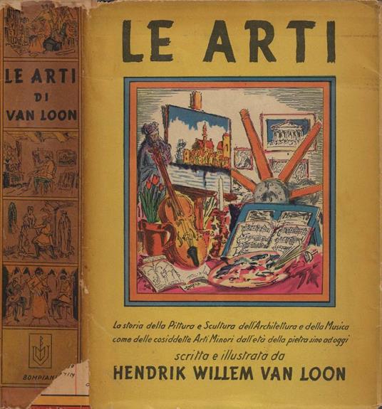 Le arti - Hendrik Willem Van Loon - copertina